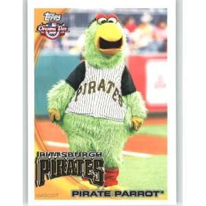 Topps Opening Day Mascots #M18 The Pirate Parrot   Pittsburgh Pirates 