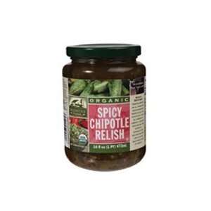 Woodstock Farms Organic Spicy Chipotle Relish, 16 oz  