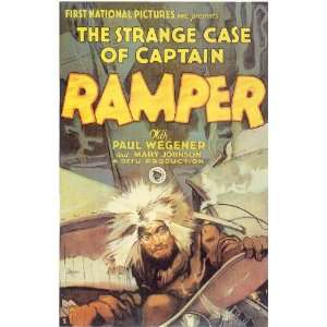 The Strange Case of Captain Ramper Movie Poster (11 x 17 Inches   28cm 