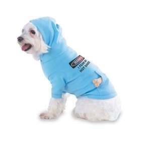 FEAR NO HOT SAUCE Hooded (Hoody) T Shirt with pocket for your Dog or 
