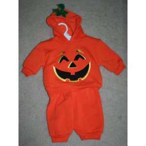  Brand New Newborn Pumpkin Costume Sweat Suit Toys & Games