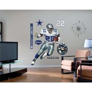  Fathead Dallas Cowboys Emmit Smith Wall Graphic Sports 