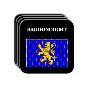  Franche Comte   BAUDONCOURT Set of 4 Mini Mousepad 