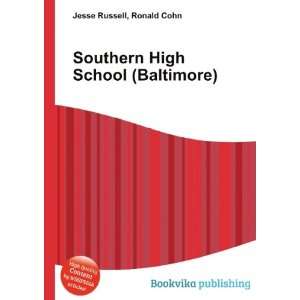  Southern High School (Baltimore) Ronald Cohn Jesse 