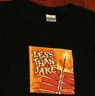 Less Than Jake Pop Punk Ska Concert Tour T Shirt L