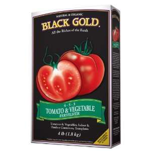  Black Gold 4 Lb Tomato & Vegetable Fertilizer 4 5 3 