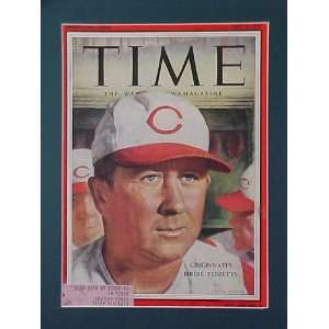  Birdie Tebbets Cincinnati Reds Manager July 8 1957 Time 