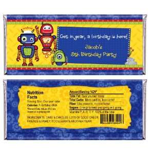     Personalized Candy Bar Wrapper Birthday Party Favors Toys & Games