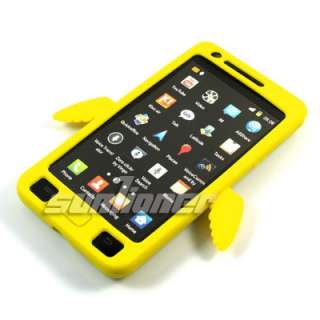 Angel Silicone Case for Samsung Galaxy S 2 i9100 .YELLOW  