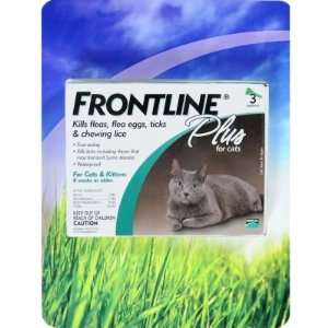  Frontline Plus Flea Tick and Lice Control for Cats and 