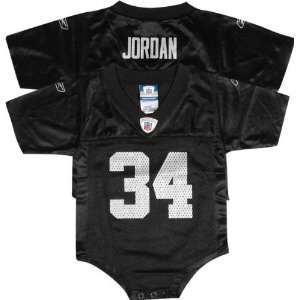  LaMont Jordan Black Reebok NFL Oakland Raiders Infant Jersey 