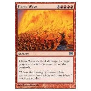   Magic the Gathering   Flame Wave   Ninth Edition   Foil Toys & Games