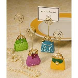 Super Chic Purse Inspired Placecard Holders (12 pcs per set, Set of 6 