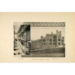  1915 Print Illinois State Penitentiary Joliet IL Women 