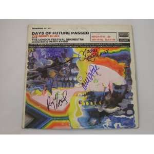 The Moody Blues   Days of Future Passed   Signed Autographed Record 