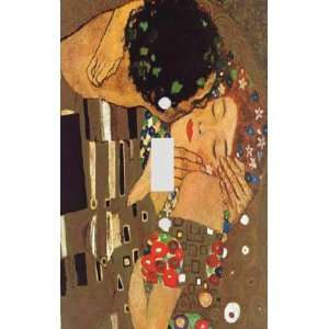  Gustav Klimt The Kiss Up Close Decorative Switchplate 