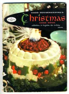 1958 CHRISTMAS COOK BOOK Good Housekeeping  