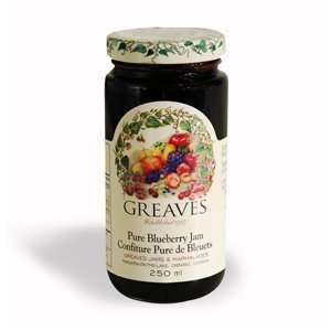 Greaves Preserves Blueberry Jam Grocery & Gourmet Food
