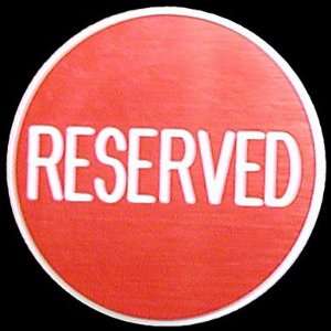   Quality Reserved Button   Great for Gaming Tables 