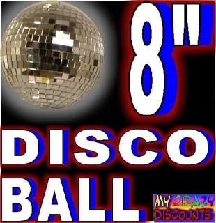 REAL GLASS DISCO BALL dj party band mirror dance  