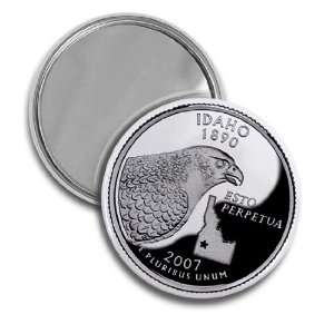  IDAHO State Quarter Mint Image 2.25 inch Pocket Mirror 