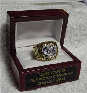 Chicago Bears 1985 Super Bowl Superbowl Championship Ring  