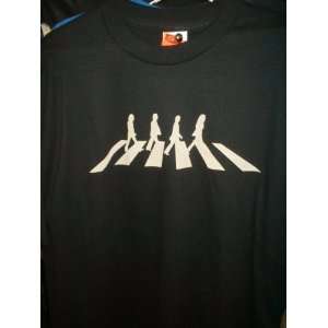  Beatles Abby Road Silhouette tee [L] 