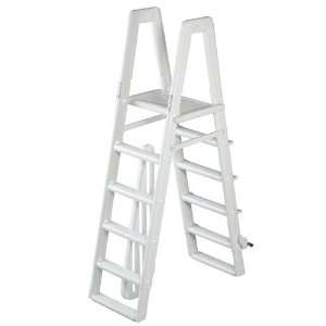 Deluxe A Frame Ladder for Above Ground Swimming Pools