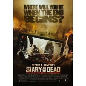  Diary of the Dead   Movie Poster   27 x 40