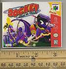 N64 Rocket Robot Wheels Game Only mint complete  