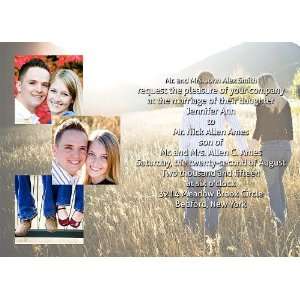 The Austin   Photo Wedding Invitations