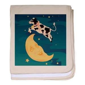  Baby Blanket Petal Pink Cow Jumped Over the Moon 