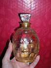 VINTAGE Vigny 5 5/8 Glass Stopper Empty Perfume Bottle p67 As Is