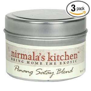 Nirmalas Kitchen Spice Blend, Penang Satay Blend, 1.6 Ounce Unit 
