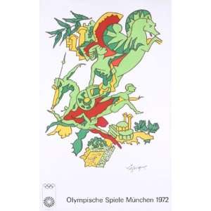  Lapicque   Munich Olympics, 1972 Limited Edition