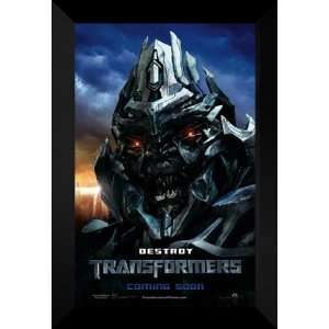  Transformers 27x40 FRAMED Movie Poster   Style Q   2007 