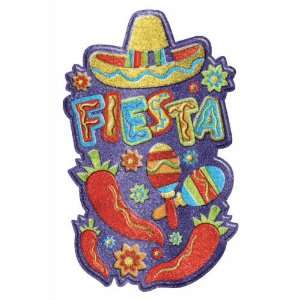  Fiesta 3D Glitter Cutout Toys & Games