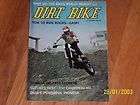 dirt bike magazine 1972  