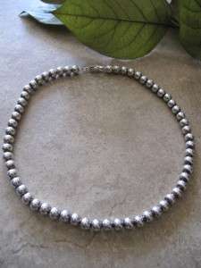 Lovely VINTAGE ITALY 925 Sterling Silver HEAVY Large BALL BEAD 