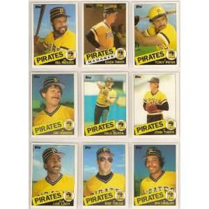  1985 Topps Pittsburgh Pirates Complete Team Set (25 Cards 
