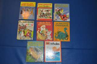   of 8 Wonder Books Mighty Mouse, The Big Little Dinosaur & More  