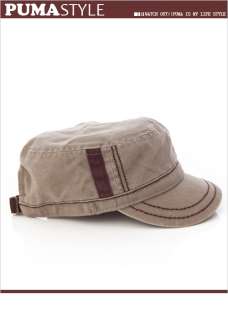 BN PUMA Tenby Solider Military Cap Hat (84277602) Brown  