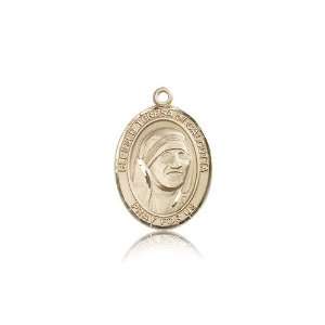 Teresa of Calcutta Medal 3/4 x 1/2 Inches 8295KT No Chain Included In 