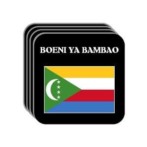  Comoros   BOENI YA BAMBAO Set of 4 Mini Mousepad 