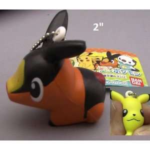   White Soft Squishy Figure Keychain 498 Tepig (2 Inch) Toys & Games