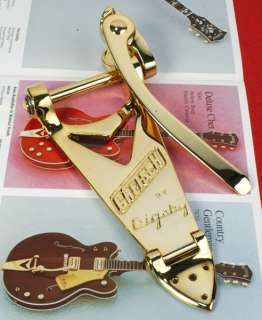 REAL Gretsch Bigsby B6 Gold Vibrato Tailpiece B6G New 717669225797 