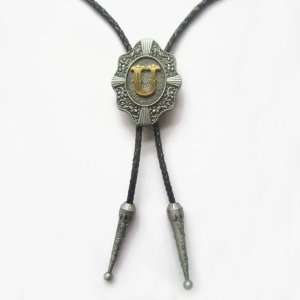  Bolo Tie Alphabet U WT 078U 