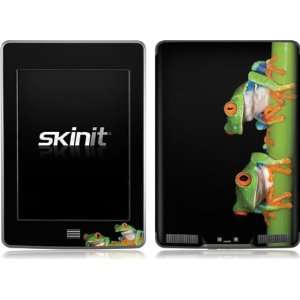    Skinit Red eyed Tree Frogs Vinyl Skin for Kindle Touch Electronics