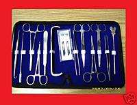 22 PC MINOR SURGERY STUDENT KIT SURGICAL DENTAL FORCEPS  