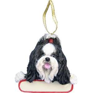 Shih Tzu Dog Breed Christmas Ornament   Free Personalization